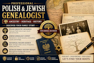 research your polish and jewish ancestry and family history