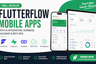 develop flutterflow mobile apps ai integration supabase buildship and rest apis