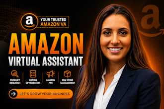 be your amazon virtual assitant for fba management product listing and PPC