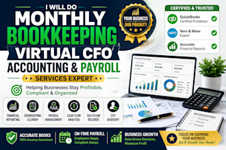 do monthly bookkeeping virtual cfo accounting and payroll services expert