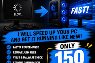 make PC faster and improve windows performance