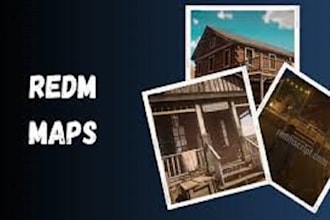 develop full redm server, premium scripts, maps and mlo, redm vorp