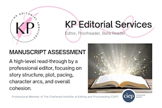 provide an in depth manuscript assessment of your novel