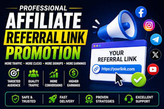 affiliate referral link promotion