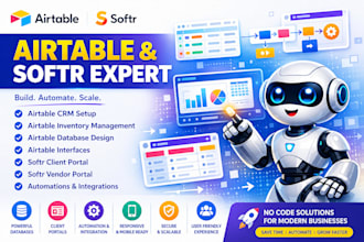 airtable CRM airtable database airtable automation softr client portal zapier