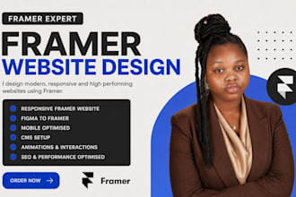 build framer website design, framer landing page, figma to framer