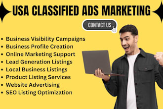 do USA classified ads business advertising local marketing