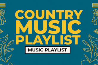 do organic music promotion for your country, americana song on a active playlist