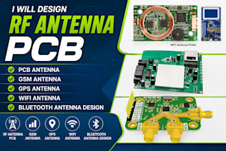 design rf antenna pcb pcb antenna GSM gps wifi bluetooth antenna design