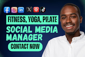 fitness content creator, yoga health and wellness instagram marketing manager