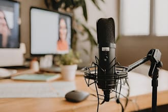 record a calm, professional voiceover