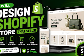 design professional shopify store