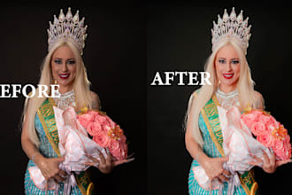 professionally edit and retouch your wedding photos