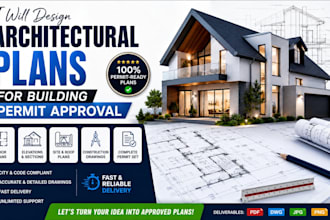 design architectural plans for building permit approval