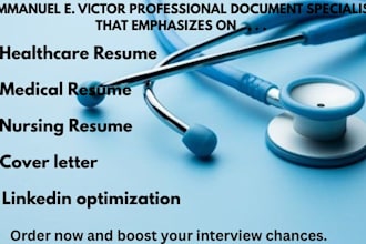 write healthcare resume medical resume nursing resume resume writing