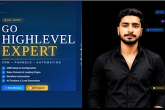 your gohighlevel expert for CRM setup, funnels, and lead generation