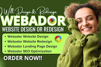 webador website webador landing page webador redesign webador seo optimization