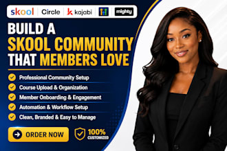setup skool community skool online course ghl kajabi course skool manager