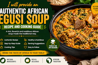 provide an authentic african egusi soup recipe and cooking guide
