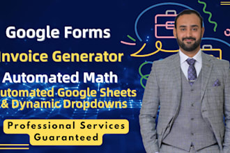 design automated google sheets invoice and receipt templates