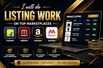 do SEO product listing