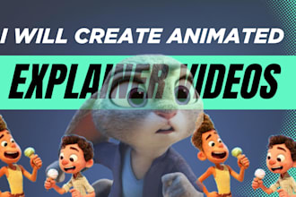 create a professional saas explainer video, animated video and 2d explainer