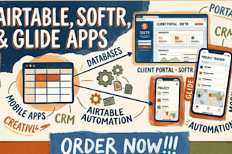 setup airtable airtable database softr expert glide app automation airtable form