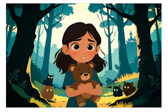 create custom illustrations in a unique style