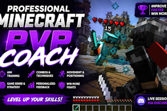 be your professional minecraft pvp coach