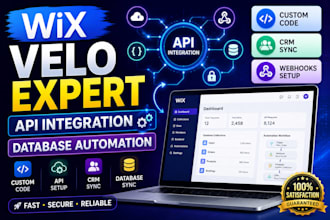 build, fix wix velo API database automation and integrations