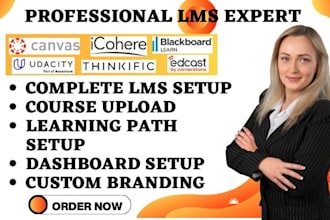 setup blackboard learn icohere canvas lms thinkific adobe connect udacity edcast