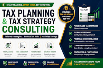provide tax planning and tax strategy consulting