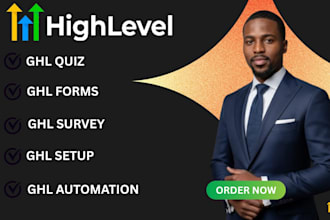 gohighlevel quiz ghl survey ghl form ghl setup ghl automation