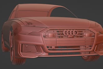 create 3d car part for interior, exterior, car engine and provide you 3d scan