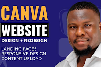 canva website design canva landing page canva website canva portfolio website