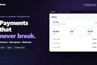 build a payment integration for your web app with stripe paypal or google pay