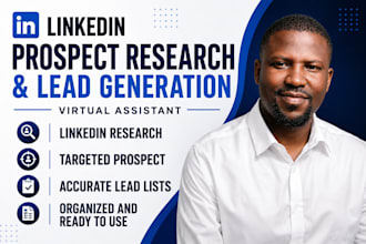 do linkedin prospect research and lead generation assistant