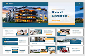 design real estate listing presentation buyer or seller guide, packet, brochure