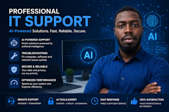 provide professional remote IT support to help diagnose, resolve your problem