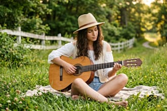 be your female emotional country folk singer acoustic folk pop female vocalist