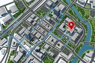 create professional vector maps, office location maps and road maps