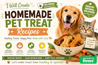 design a high converting pet treat and pet food shopify store website design