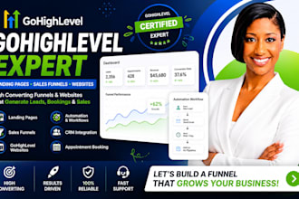 build gohighlevel landing page go highlevel sales funnel go high level website