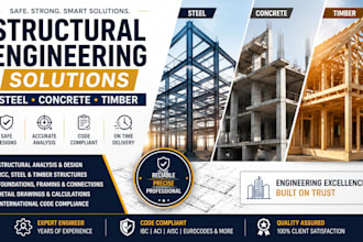 do structural engineering solutions of steel, concrete, timber