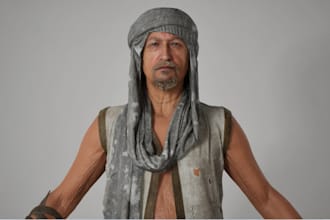 do realistic metahuman character, daz3d, 3d game character unreal engine 3d hair
