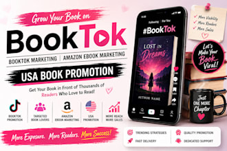 do booktok promotion booktok marketing amazon ebook marketing usa book promotion