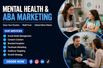 be your mental health aba therapy and psychology social media marketing manager
