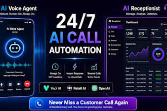 build an ai voice agent and ai receptionist using vapi or retell ai