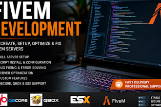 create,setup and fix qbcore, esx,qbox servers