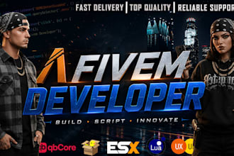 develop, fix, optimize and setup your fivem servers